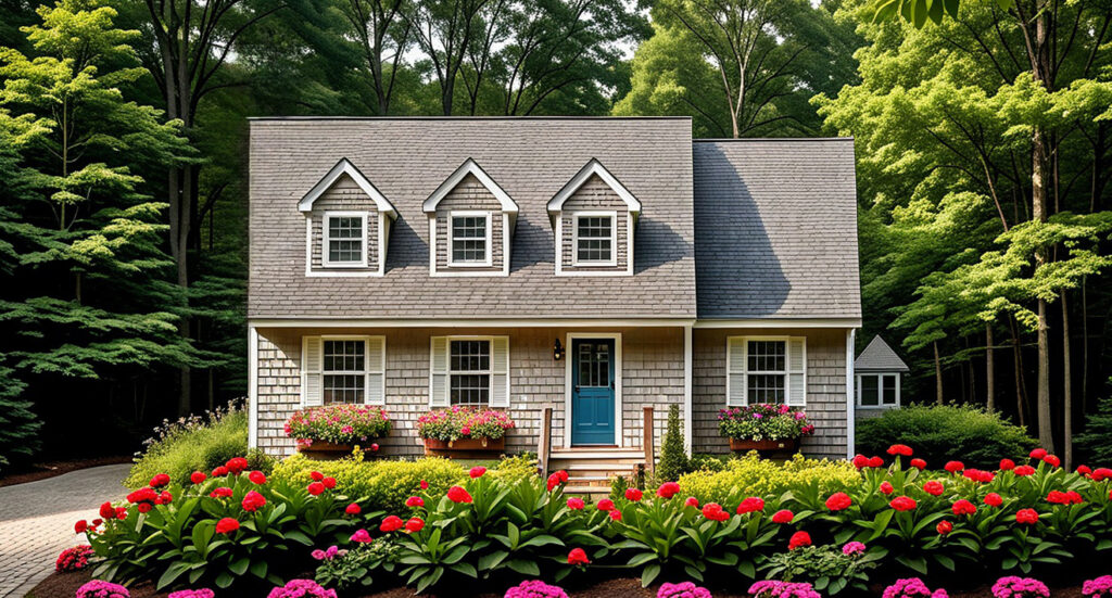 Castine Cape Front Facade